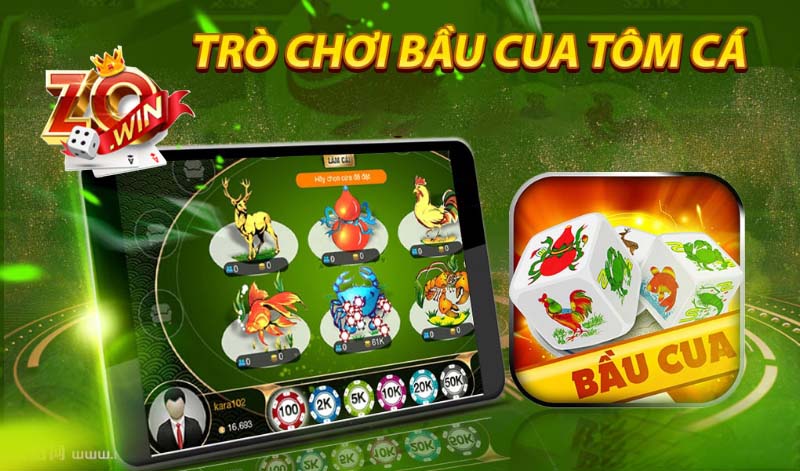 Bầu cua VZ - Giải mã vận mệnh lục giáp, thử tài cao thủ 10 Zowin bầu cua